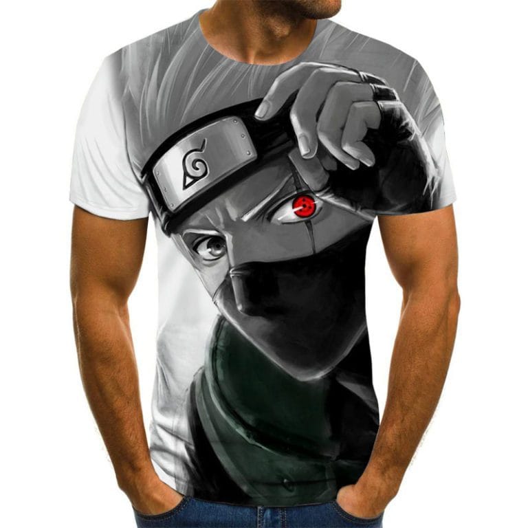 Naruto Anime T-shirt 3D print Fashion Short Sleeve