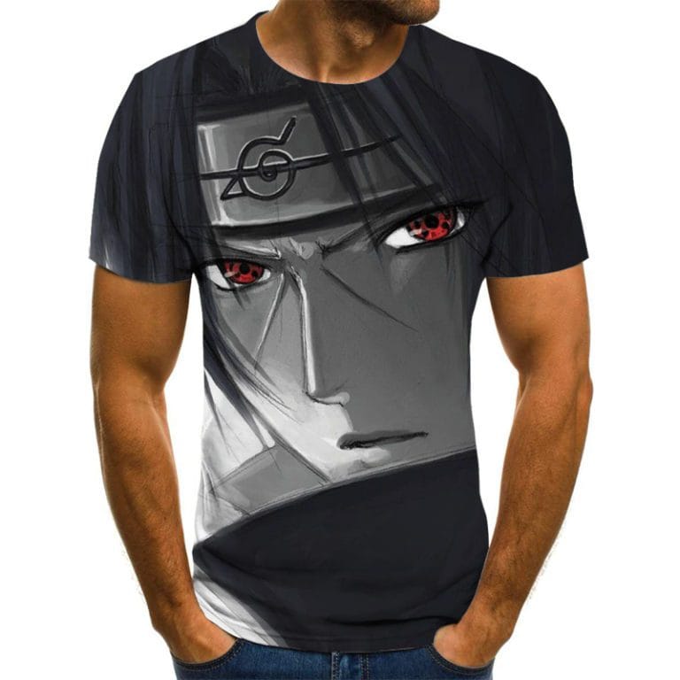 Naruto Anime T-shirt 3D print Fashion Short Sleeve - Image 2