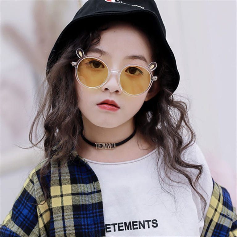 ⁦Children Sunglasses Cute Bunny Sunshade Uv Protection⁩ - الصورة ⁦3⁩