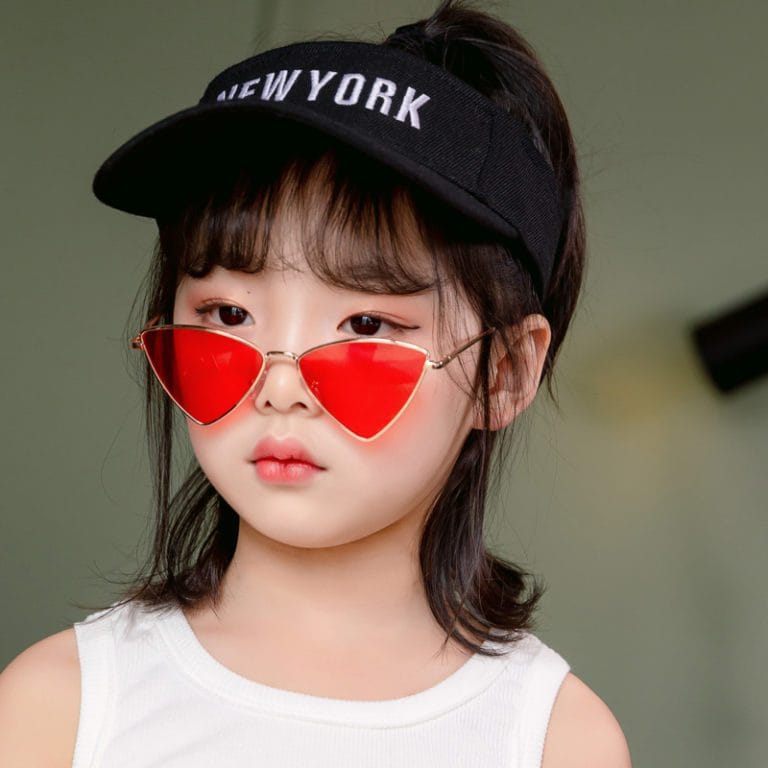 Cat Eye Sunglasses Kids Fashion Luxury UV400 - Image 2