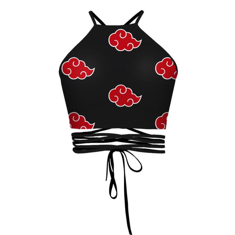 akatsuki naruto Anime Costume Bare Vest Stylish Ladies