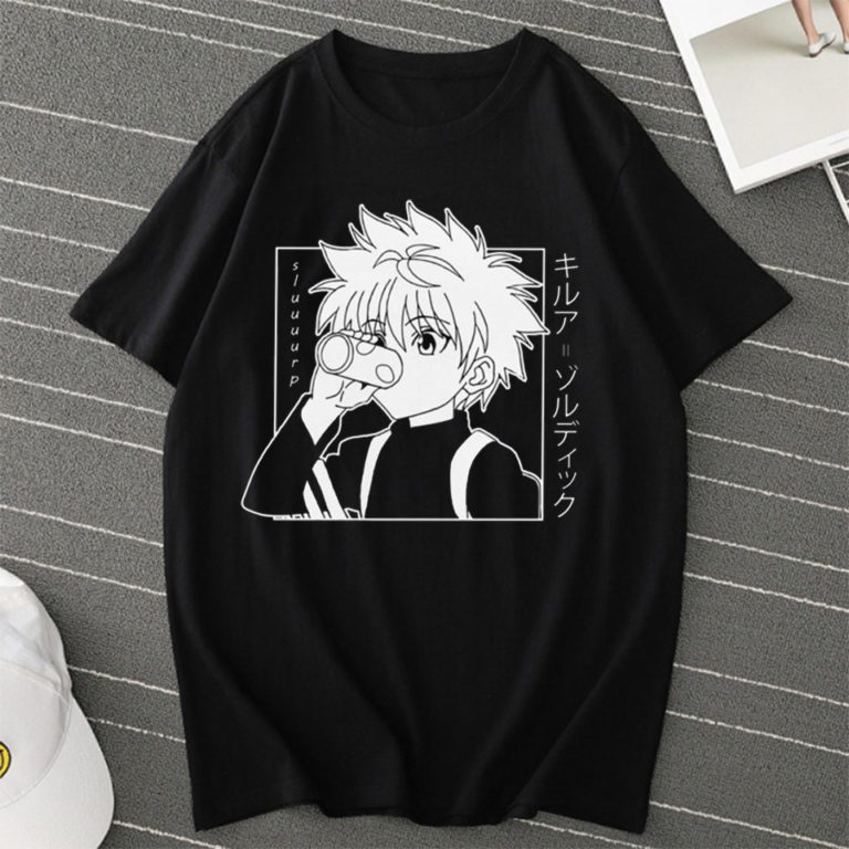 Men Women T-shirt Hunter X Hunter Killua Zoldyck Soft