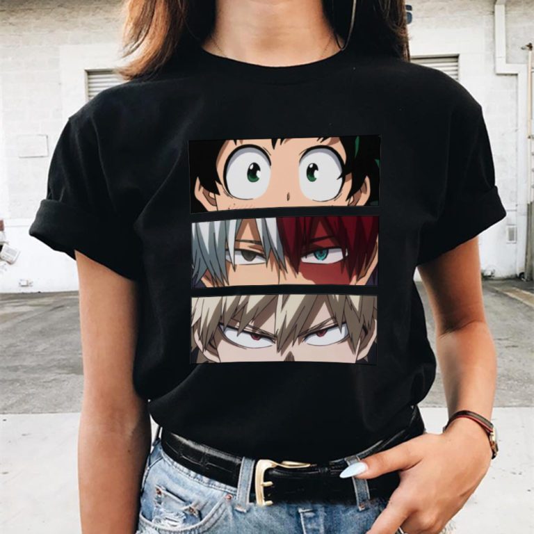 My Hero Academia Cute Anime T Shirt  Japanes style - Image 2