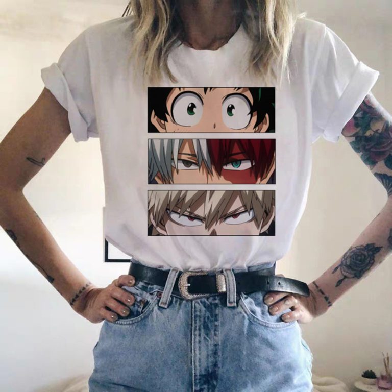 My Hero Academia Cute Anime T Shirt  Japanes style - Image 3
