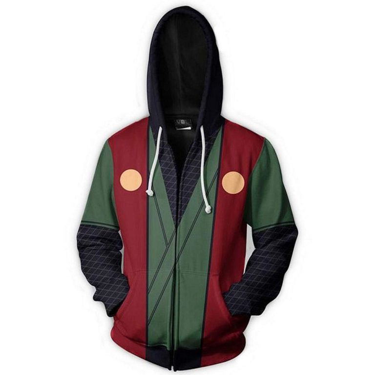 Anime naruto Zipper Men Hoodie 3D Printed Casual - Image 3