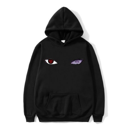 Anime Pullover Men/Women Pullover Uchiha sharingan and ringan Eyes