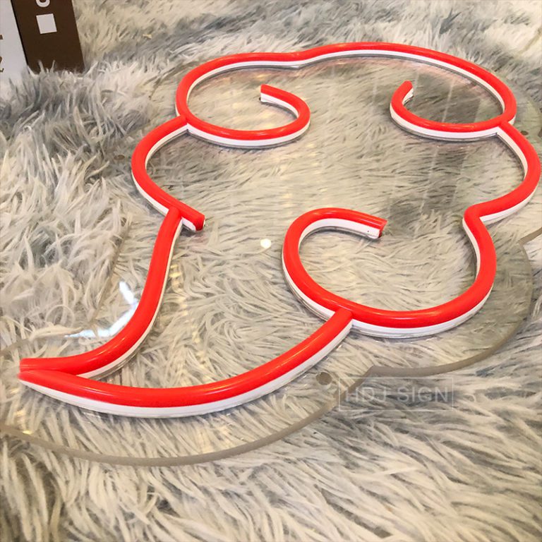 Custom Neon Sign Anime naruto Akatsuki LED Light Wall Decor Home Bedroom Gaming Room Decoration Creative Gift - Image 2