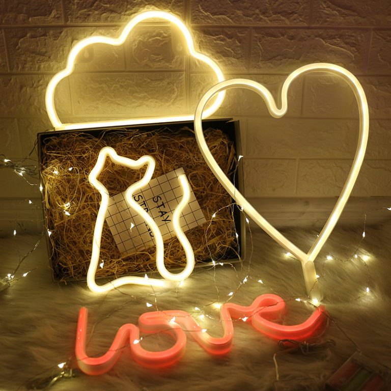 LED Neon Night Light Sign Birthday Gift Wedding Party Wall - Image 2