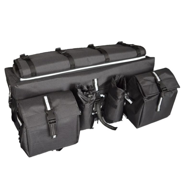 Bike Rear Shelf Luggage Bag Travel Large Capacity