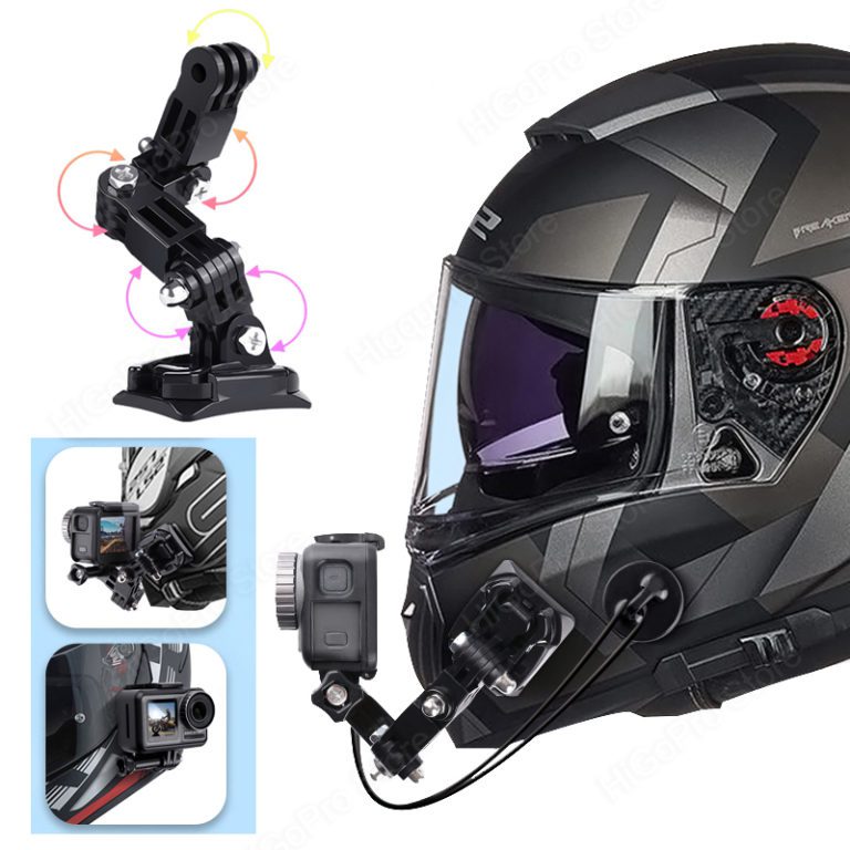 Helmet Strap For Gopro Camera Full Face Holder