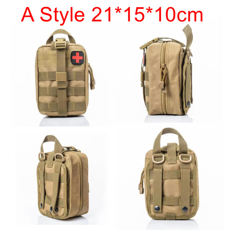 Tactical First Aid Kits Medical Bag Emergency for Army and Car Emergency Survival Tool Military EDC Pouch - Image 3
