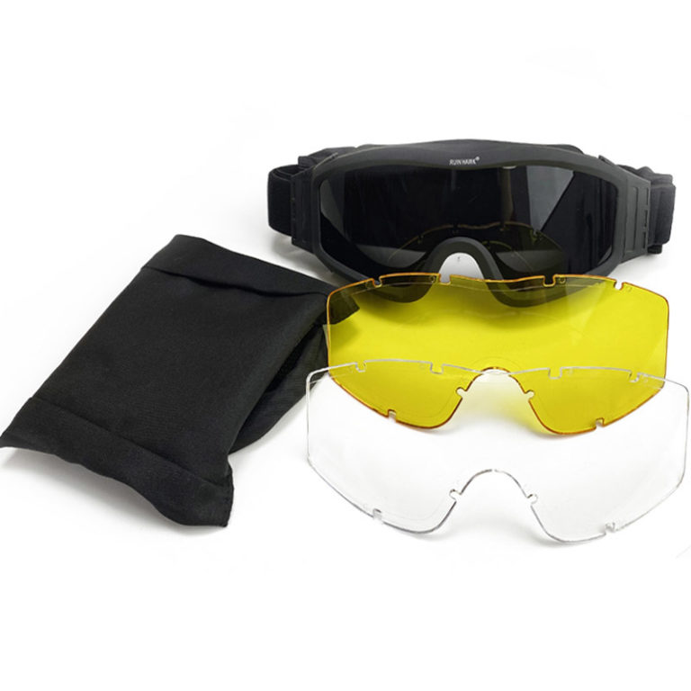 Tactical Goggles Military Sunglasses 3 Lens - Image 2
