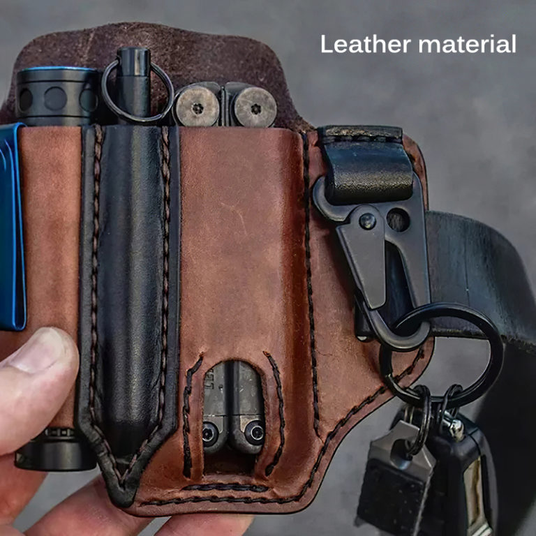 Tactical Multi Tool Belt Leather - Image 2