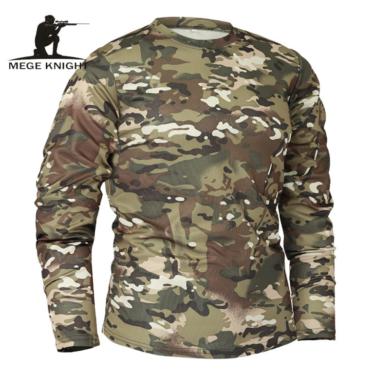 Long Sleeve Tactical T-shirt Quick Dry Military Army shirt