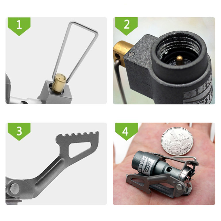 Gas Stove For Camping Portable Mini Titanium brs-3000t - Image 3
