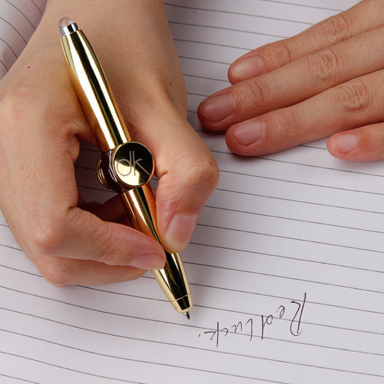 1pcs Creative LED Metal Ballpoint Pen Fashion for Office School - Image 2