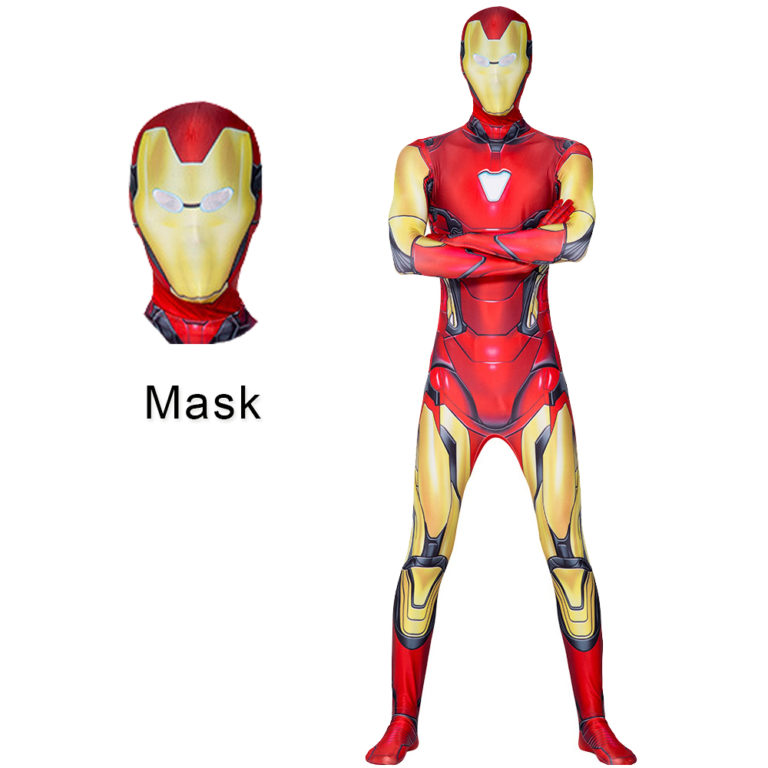 Iron Man costume With Mask Adult and Kids - Image 2