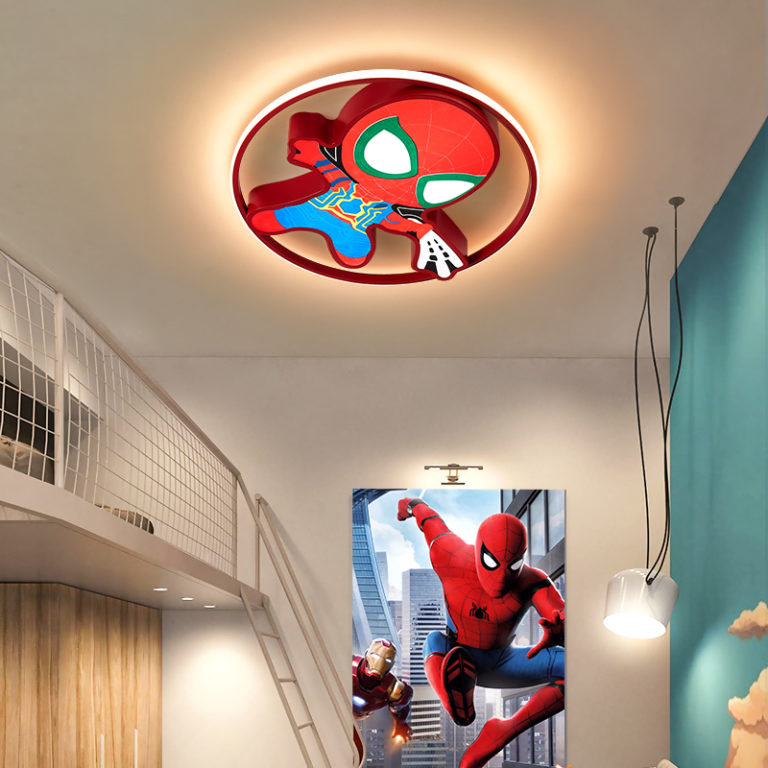 LICAN Modern spider man lights LED