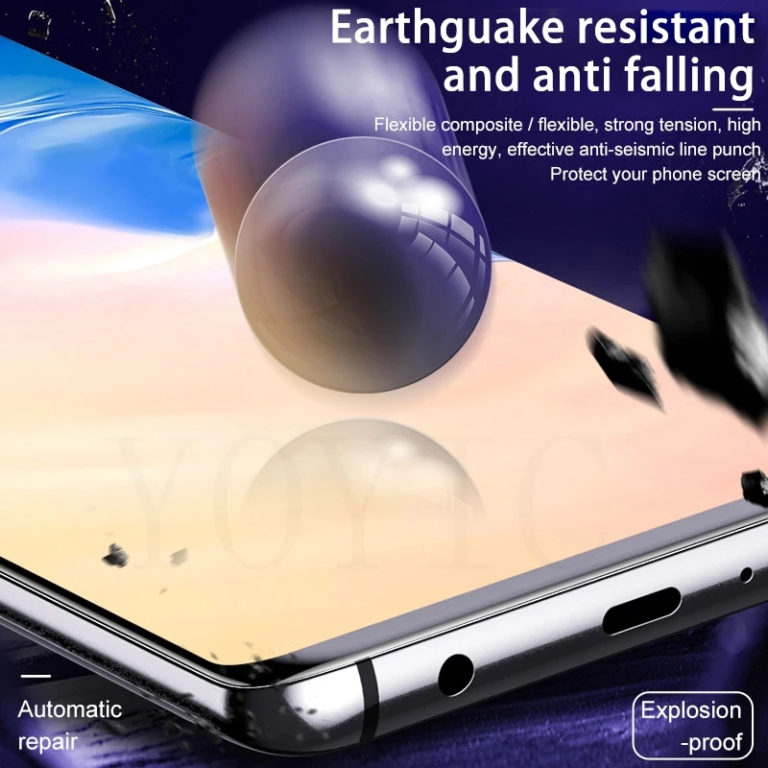 4Pcs Hydrogel Film Screen Protector For Samsung Galaxy - Image 3