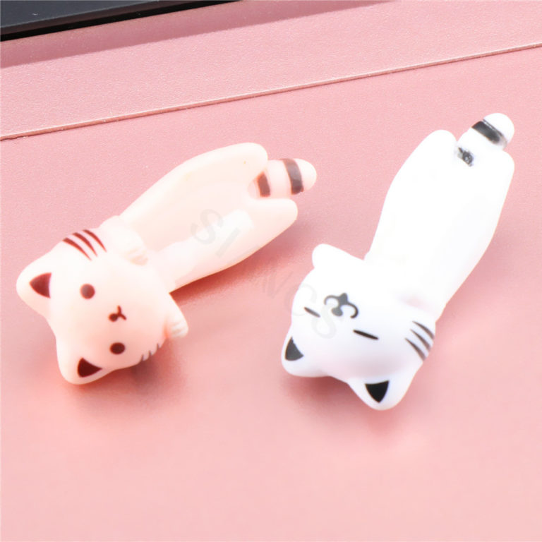 ⁦Cute Cat Earphone Dust Plug AUX Protection 3.5mm Phone⁩ - الصورة ⁦2⁩