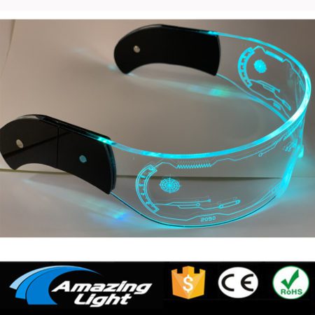 LED Sunglasses Wireless with Dark Lens Bar Club KTV Disco Supplies