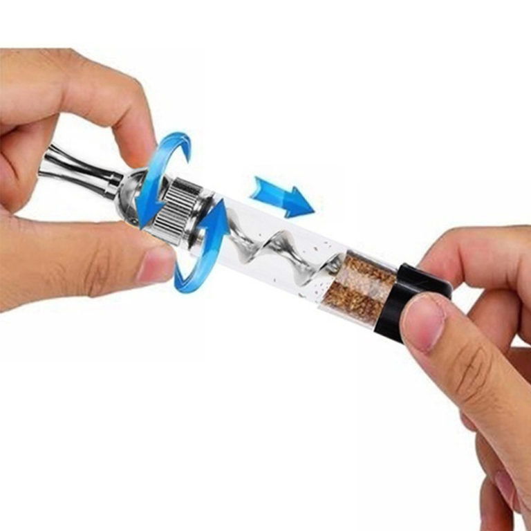 Pipe Mini Twisted Metal Tip Smoking Tool - Image 2