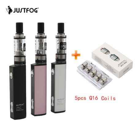 E Cigarette Vaporizer Original JUSTFOG Q16 Kit Starter Kit 900mAh J-Easy 9 Battery 2ml