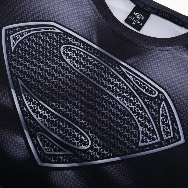 3D Printed super man Costume Compression T-shirt - Image 3