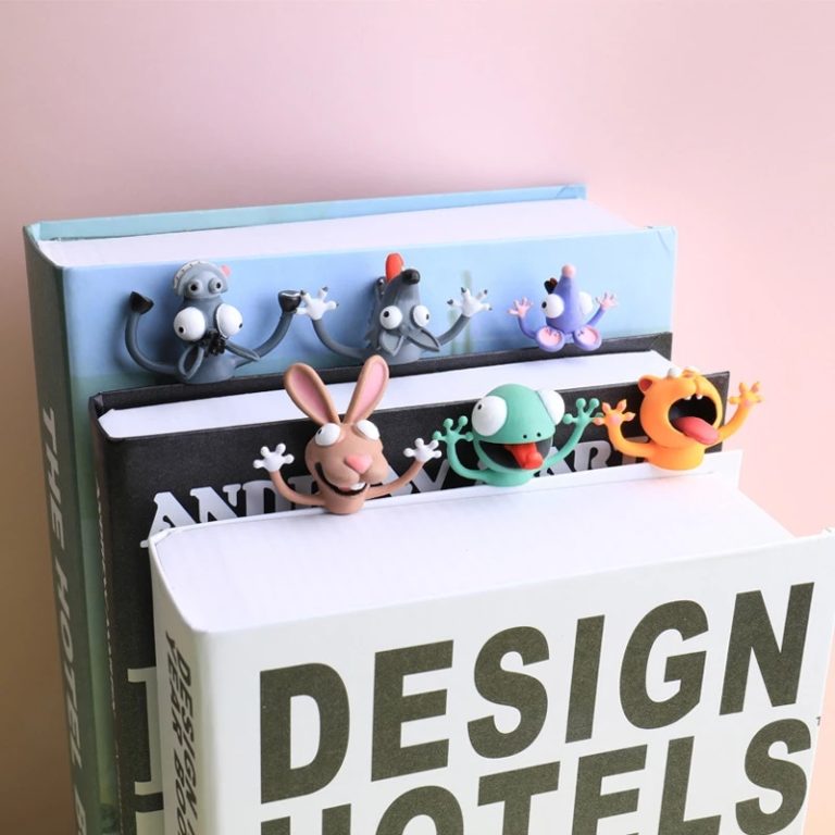 Creative 3D Animal Bookmark Box-Packing Cute Cartoon for Learning Gift - Image 4
