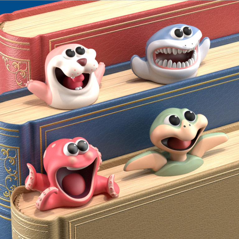 Creative 3D Animal Bookmark Box-Packing Cute Cartoon for Learning Gift - Image 3