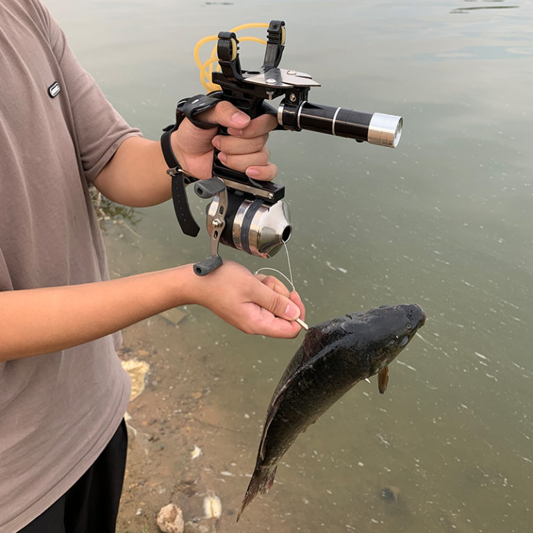 Professional Fishing Slingshot With Fishing Wheel Crossbow - Image 3
