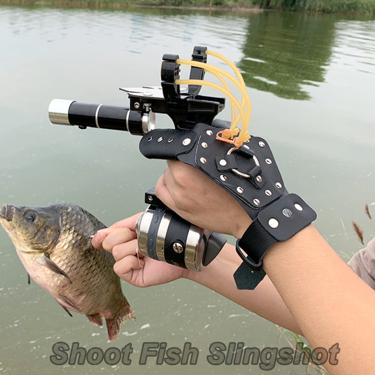 Professional Fishing Slingshot With Fishing Wheel Crossbow