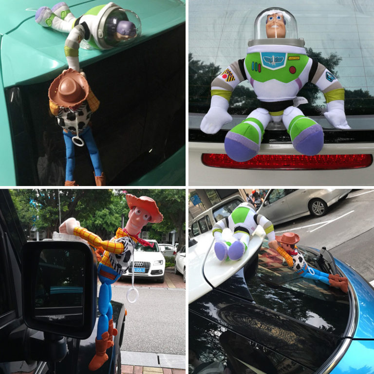 Toy Story Car Dolls Outside Hang Cute Car Decoration 25/35/45CM - Image 4