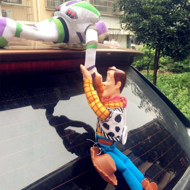 Toy Story Car Dolls Outside Hang Cute Car Decoration 25/35/45CM - Image 3