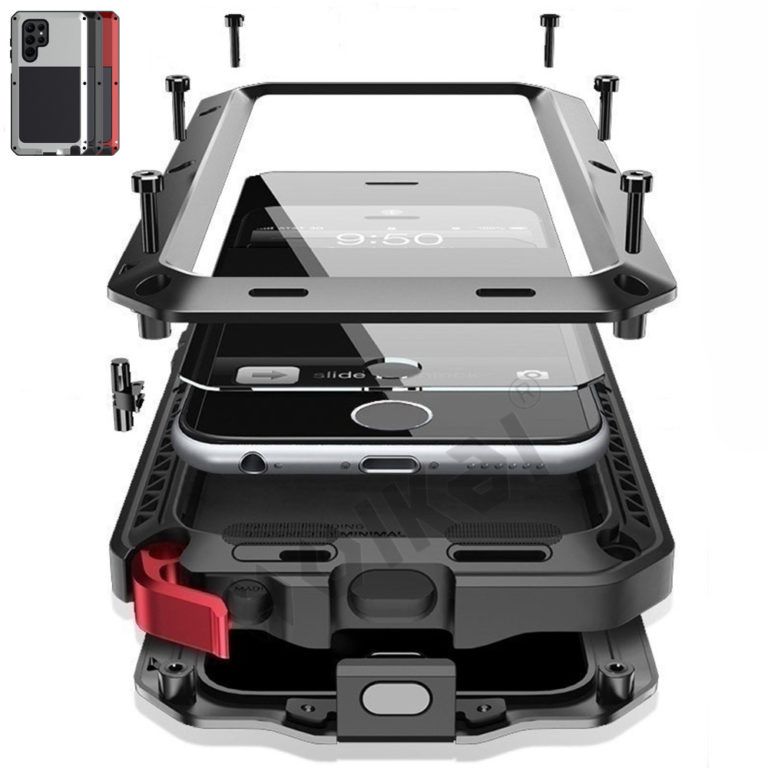 Metal Case For Samsung S22 S21 Plus Ultra Note 20 Protection Aluminum