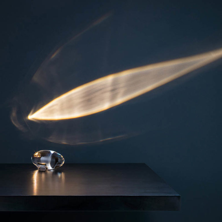 Italian Designer Table Led Crystal Eye Of The Sky For Living Bedroom Decor Light Night Projector Bedside Lamp - Image 4