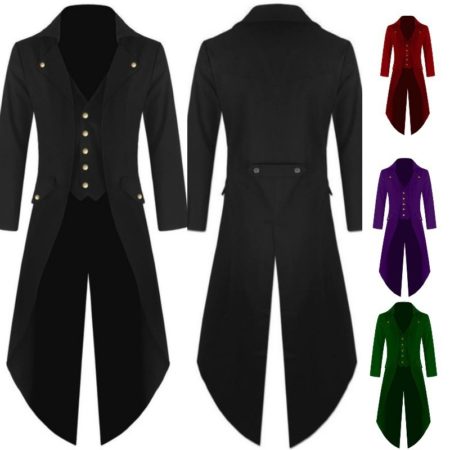 Costume Tuxedo Gentlema Tailcoat Steampunk Coat