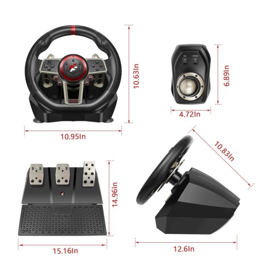 Drive Racing Steering Wheel for Pc/ps3/ps4/switch/xbox One/xbox 360 Gaming Steering Wheel Vibration Joysticks Remote Controller - Image 3