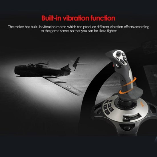 Flight Simulator Gamepad Controller Joystick flight simulator cockpit stick for PC/Desktop r30 PXN-2113 (Boxed) - Image 3