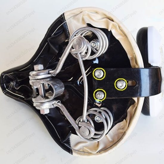 Bicycle Saddle Comfortable Cushion with Backrest Universal Soft Electric Scooter Wide Big Seat - Image 2