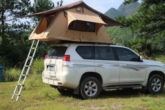 car roof top tent in the chinese tent factory - Image 2