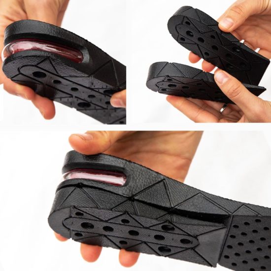 Invisible Height Increase Insole Cushion Height Shoe Heel insoles 3-9cm - Image 2