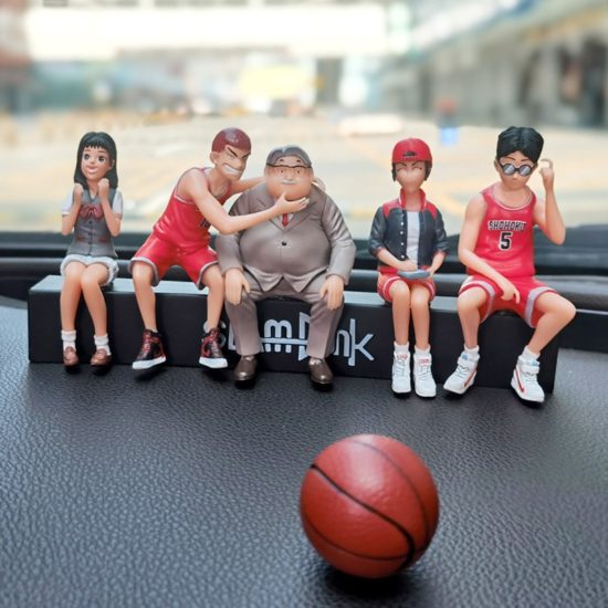 Car Telephone Number Plate Interior Anime SLAM DUNK Hanamichi Sakuragi Action Figure - Image 2