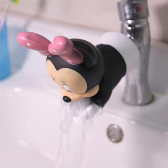 Handle Baby Bathroom Faucet Children Washing Hands Disney Mickey Minnie Kids - Image 2