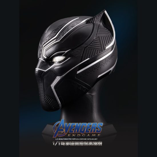 Panther Collectible Helmet with/ Eye Lights Touch Control System Wearable - Image 2