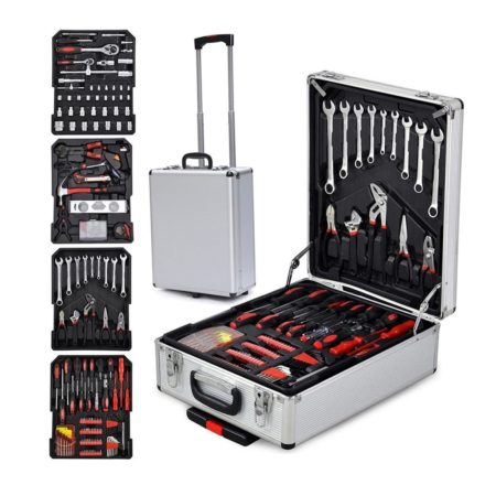 Mechanical Tool Kit Hand Aluminum Trolley Handbag