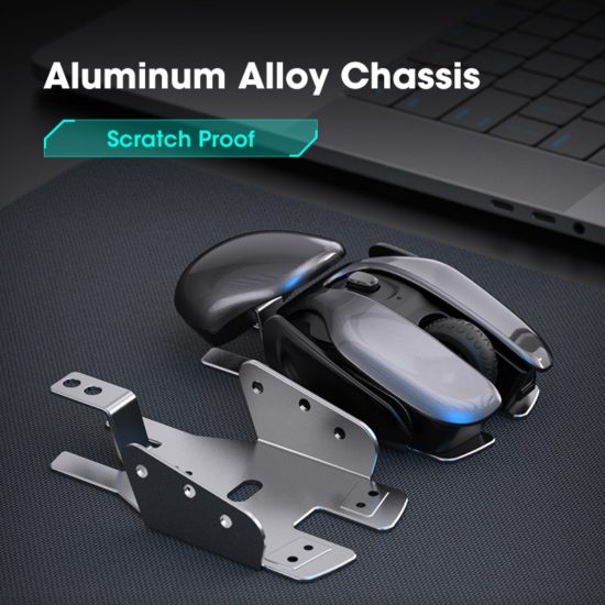 Ergonomic Wireless Gaming Mouse 4 Button 1600 DPI Mice Crayfish Shape Mute Mouse - Image 3