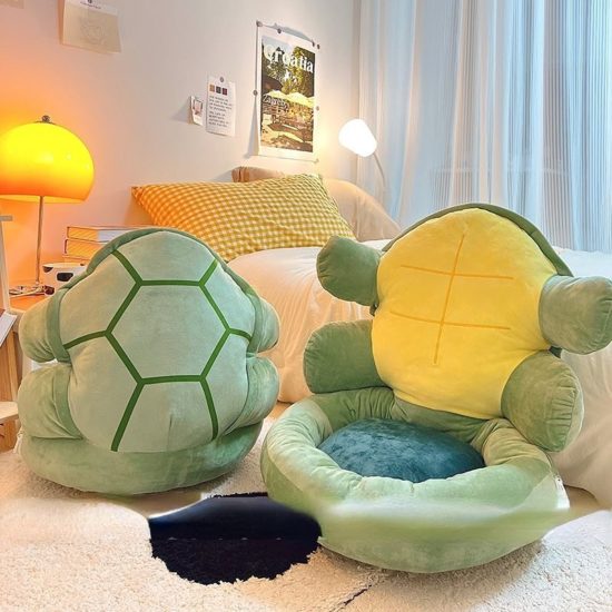 Turtle Bag Lazy Sofa Pet Child Cushion Pear Chair Relax Seat for Adults