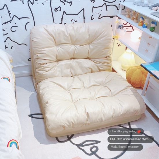 Sofa Bed Balcony Backrest Can Lie Down and Sleep Single and Double Bedroom Folding - Image 2
