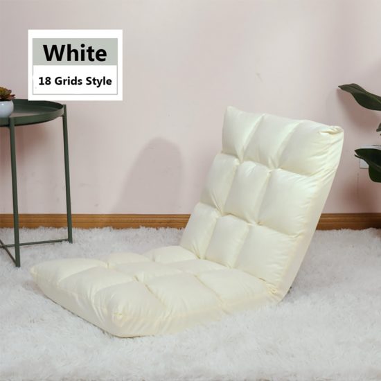 Foldable Lounger Sofa Adjustable Lounge Chair Floor Balcony Long Sofa Bed Back Chair - Image 3